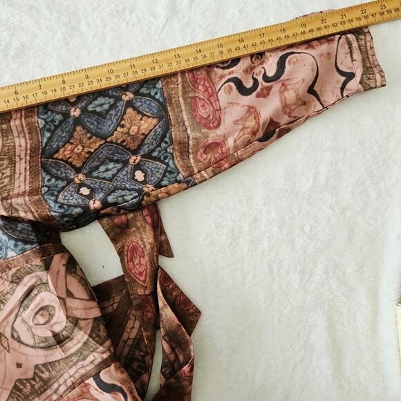 Soft Surroundings Boho Maxi Shirt Dress Duster Button Front Western Country PS - Picture 15 of 15